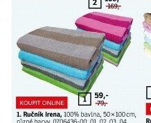 Ručník Irena, Osuška Irena