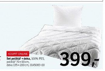 Set polštář + deka
