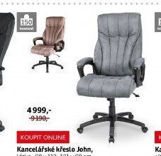 Kancelářské křeslo John, látka