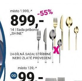 14 | Sada příborů SHINE