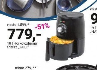 18 | Horkovzdušná fritéza KOLI