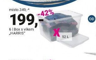 Box s víkem „HARRIS“