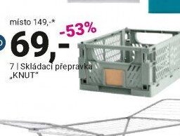 Skládací přepravka „KNUT“