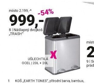 Nášlapný dvojkoš „TRASH“