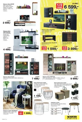 akční leták Sconto nábytek 18.2.2022-10.3.2022