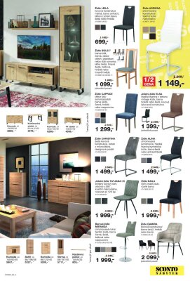 akční leták Sconto nábytek 18.2.2022-10.3.2022