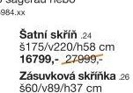 Šatní skříň LUXOR