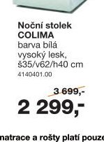 Noční stolek COLIMA