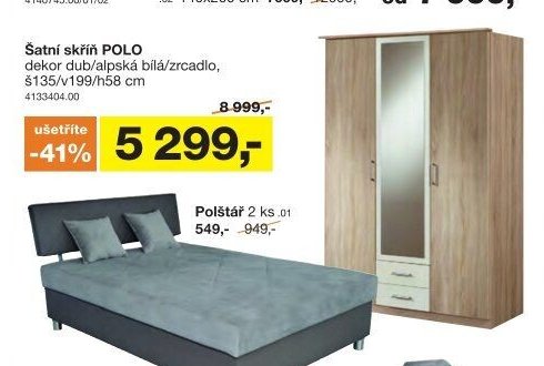 Šatní skříň POLO