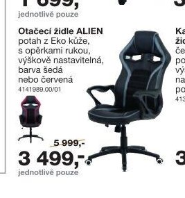Otáčecí židle ALIEN