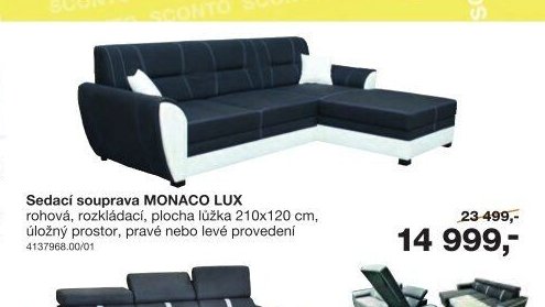 Sedací souprava MONACO LUX