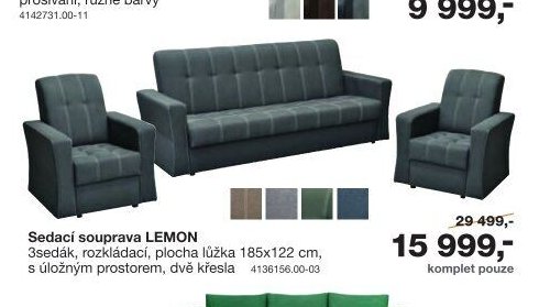 Sedací souprava LEMON