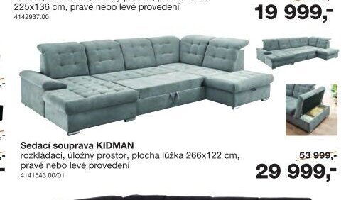 Sedací souprava KIDMAN