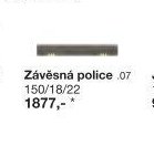 Závěsná police .07