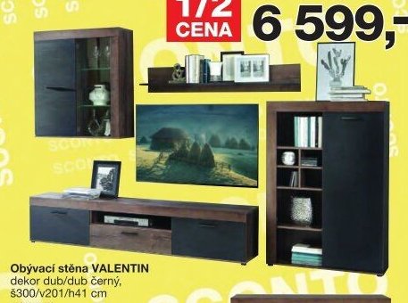 Obývací stěna VALENTIN