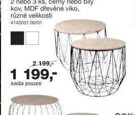 Sada přístavných stolků
