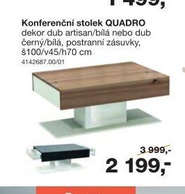 Konferenční stolek QUADRO