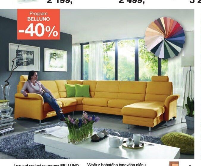 Luxusní sedací souprava BELLUNO