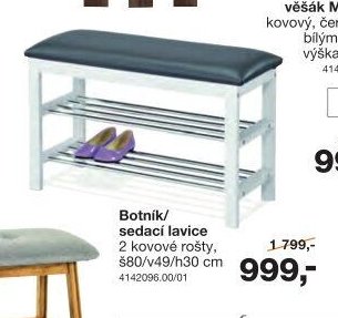 Botník/sedací lavice