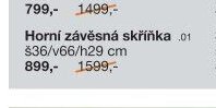 Horní závěsná skříňka .01