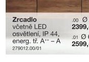 Zrcadlo LED .00 50cm