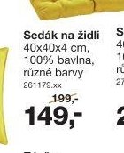 Sedák na židli