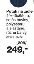 Potah na židle