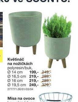 Květináč na nožičkách