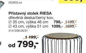 Přístavný stolek RIESA