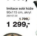 Imitace sobí kůže