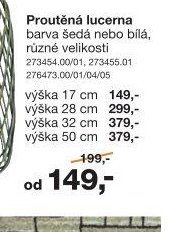 Proutěná lucerna