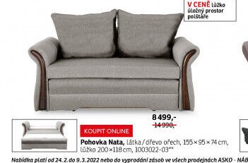 Pohovka Nata