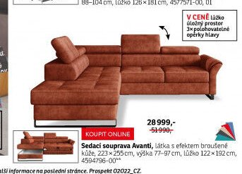 Sedací souprava Avanti