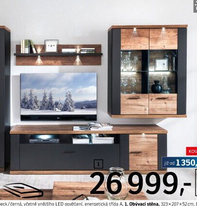 Obývací stěna