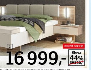 Dvolůžko s nočními stolky