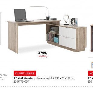 PC stůl Veneto