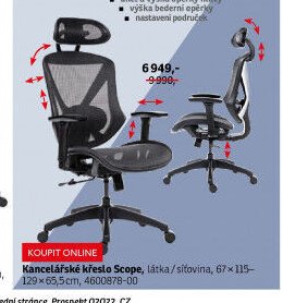 Kancelářské křeslo Scope
