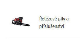 Řetězové pily a příslušenství