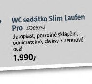 WC sedátko Slim Laufen Pro