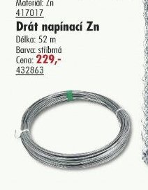 Drát napínací Zn