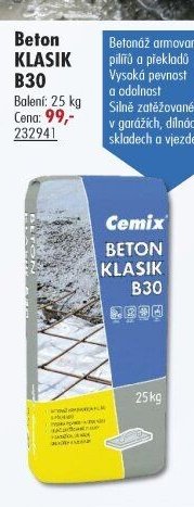 Beton KLASIK B30