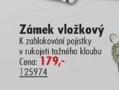 Zámek vložkový