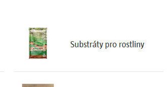 Substráty pro rostliny