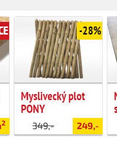 Myslivecký plot PONY