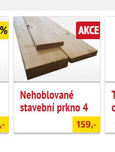Nehoblované stavební prkno 4