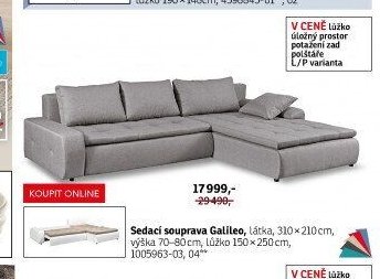 Sedací souprava Galileo
