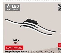 Stropní lampa Route