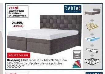 Boxspring Levit