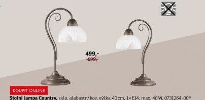 Stolní lampa Country