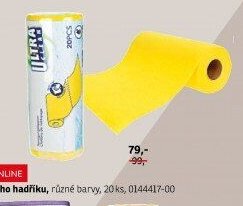 Role čisticího hadříku, různé barvy, 20 ks
